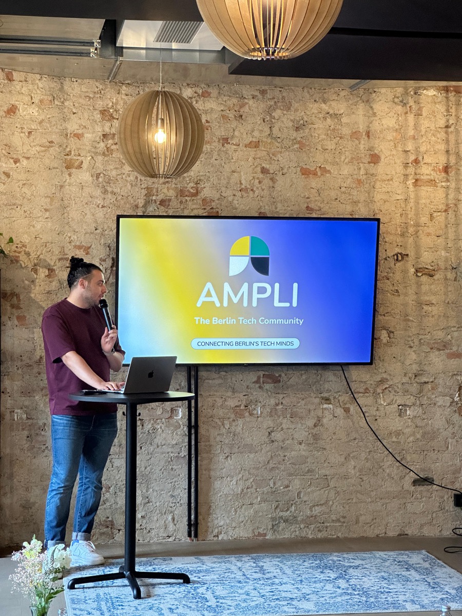 Community members discussing tech topics